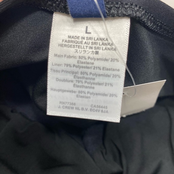 J.Crew Factory Women’s Strapless one-piece swimsuit NWT Size L Large - Picture 9 of 12